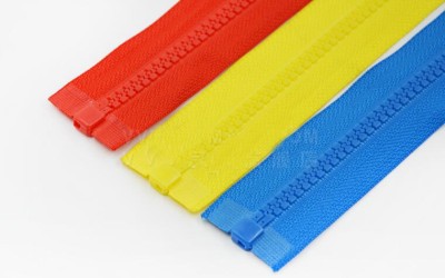 ZJ VVV   樹脂開尾拉鏈  5號拉鏈  高檔外套拉鏈  不設單獨拉鍊訂購 側面照